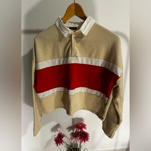 Crop polo Medium Size

Dimensions
WIDTH 22’’
LENGH 17.5’’
SLEEVE LENGH 18’’